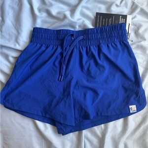 Blue running Women's Shorts